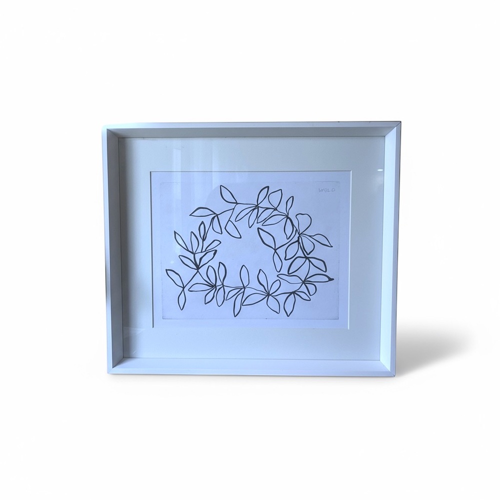 Soicher Marin Wreath Black and White Art Print - Picture 4 of 5